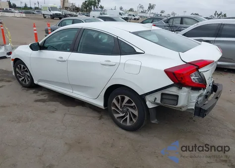 2018 Honda Civic Ex from USA, damaged, VIN 2HGFC2F70JH513863